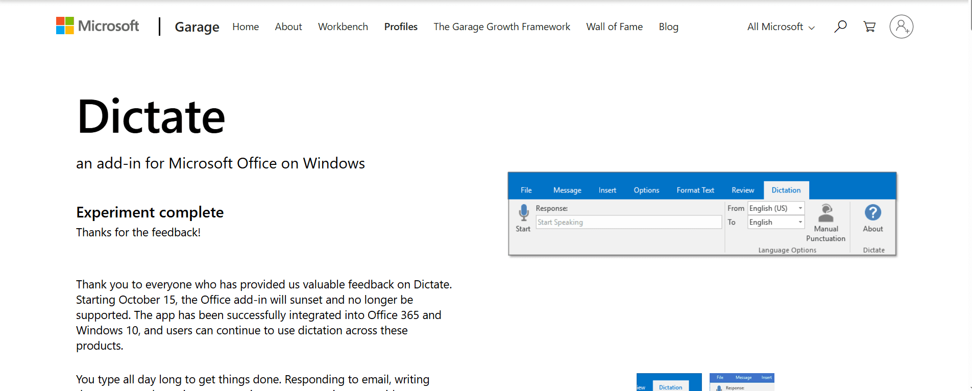 5. Microsoft 365 Word ディクテーションに関する画像