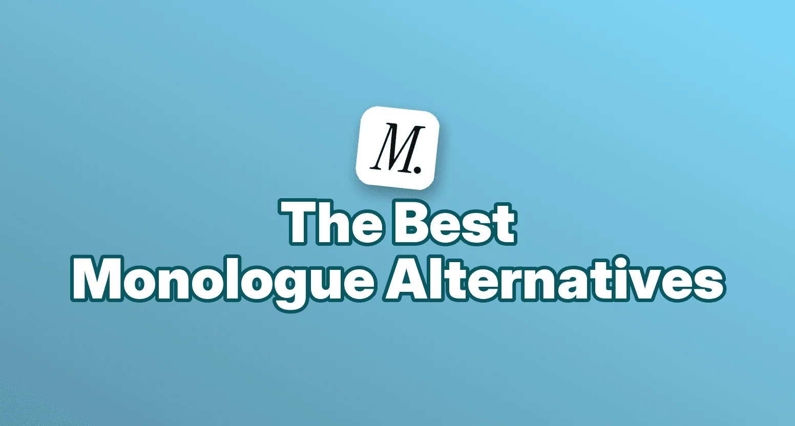 Titelbild für die 7 besten Monologue-Alternativen zur Spracherkennung in 2026