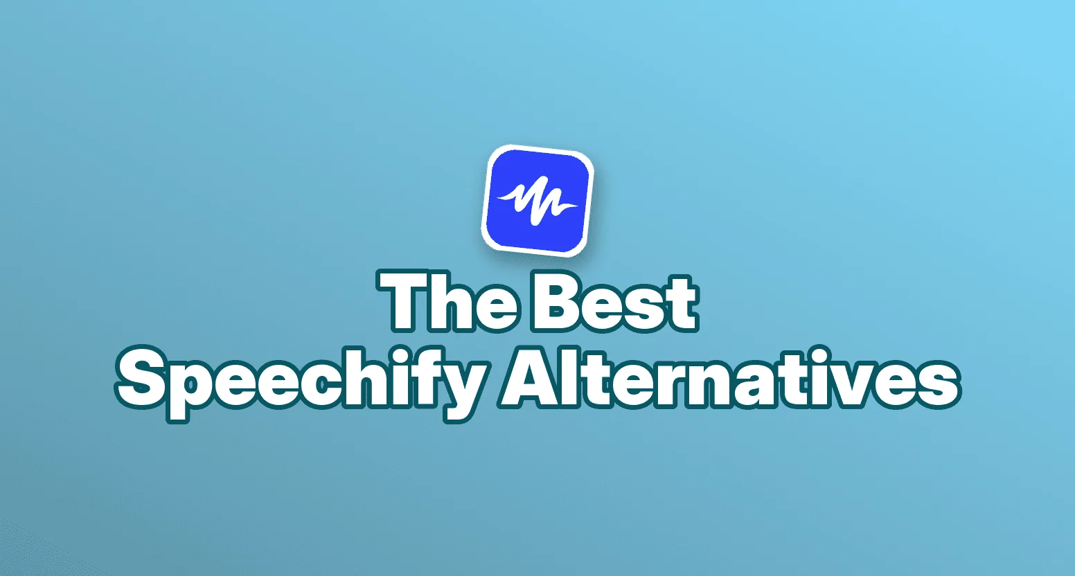 Titelbild für die 7 besten Speechify-Alternativen für Spracherkennung und Spracheingabe im Jahr 2026