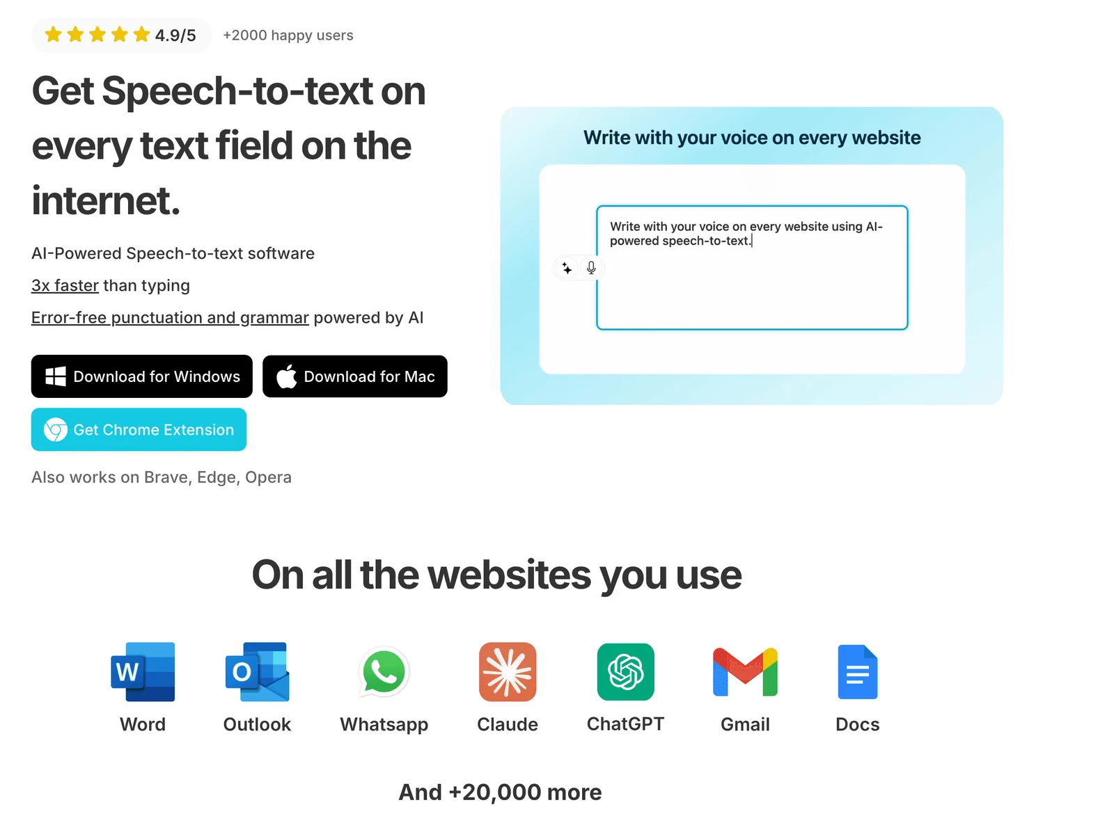 Image accompanying the section on Speech-to-Text: Your Wrists' Best Friend