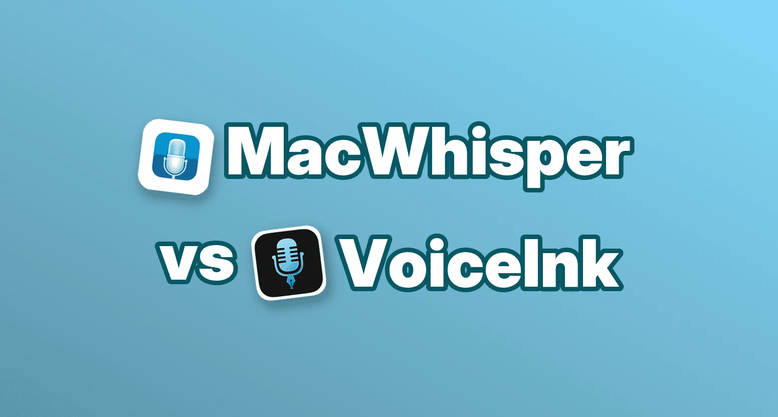 MacWhisper vs VoiceInk