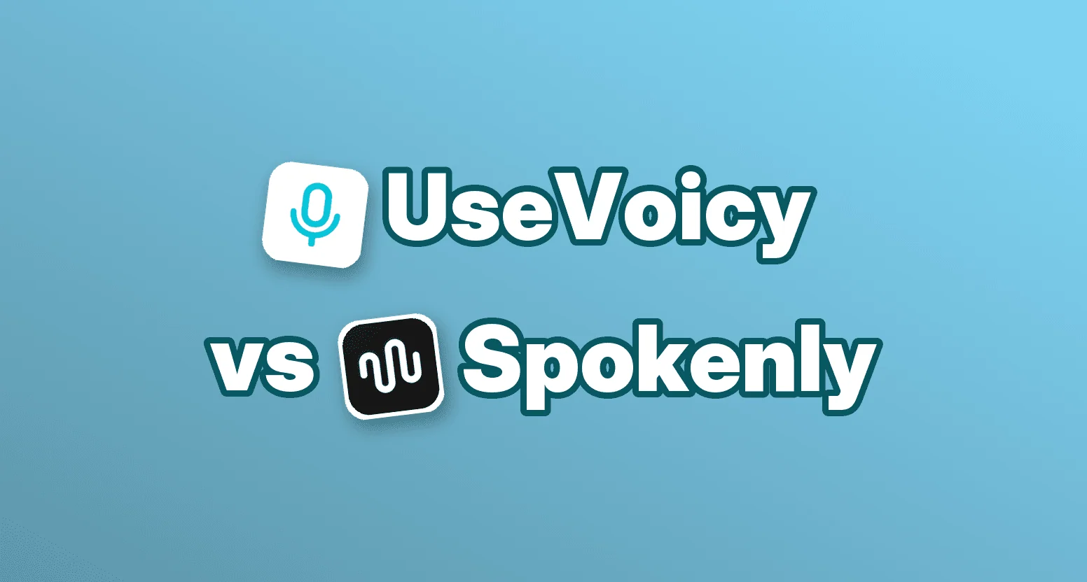 UseVoicy vs Spokenly