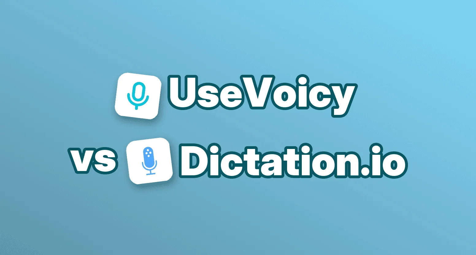 UseVoicy vs Dictation.io