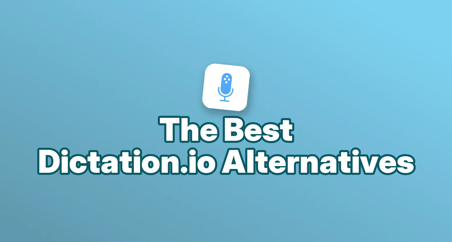 Titelbild für Dictation.io-Alternativen: 7 Spracherkennung-Tools im Vergleich 2026