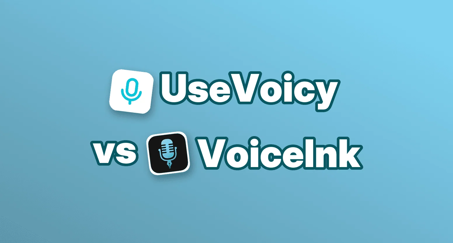 UseVoicy vs VoiceInk