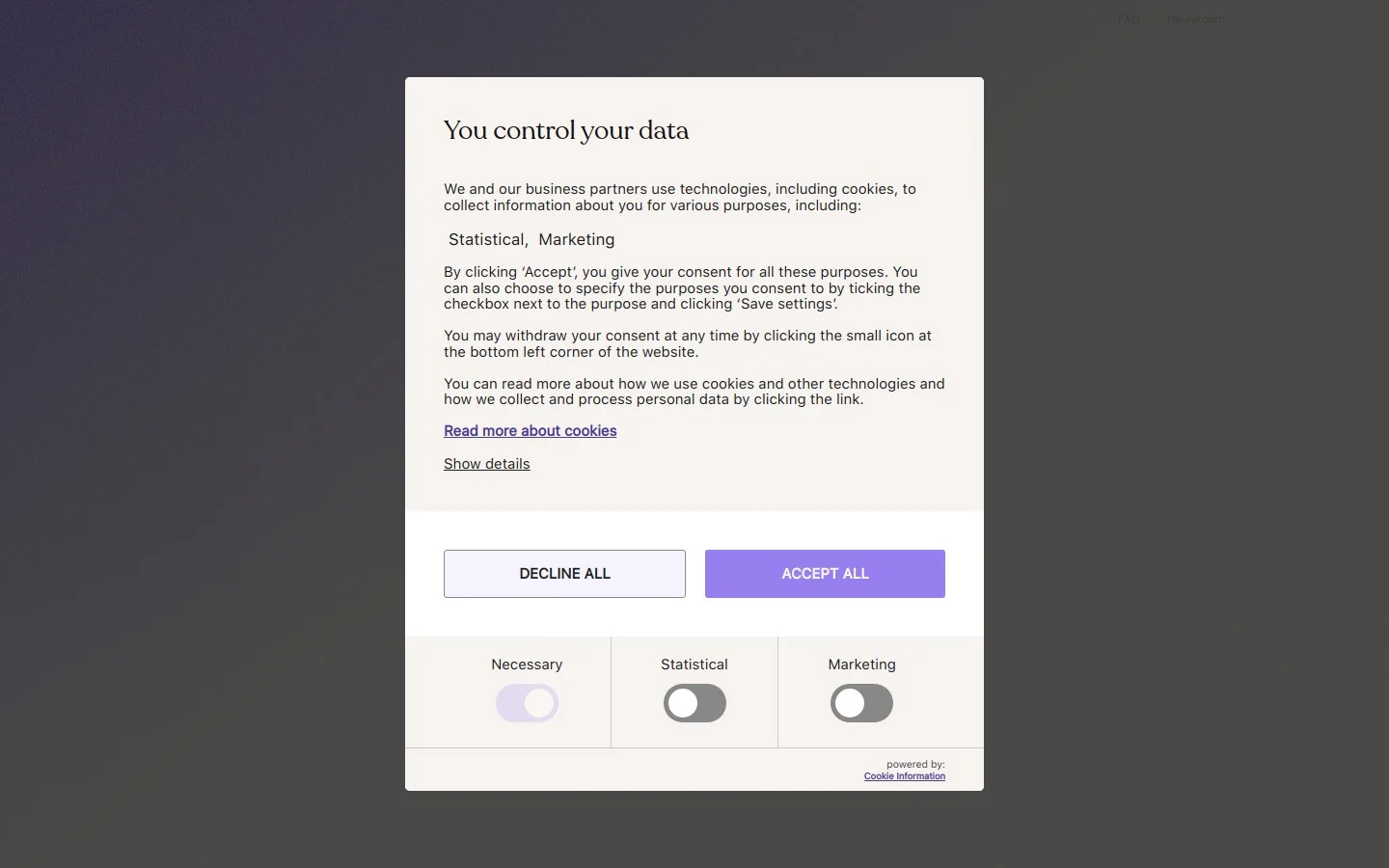 Tiimo homepage screenshot