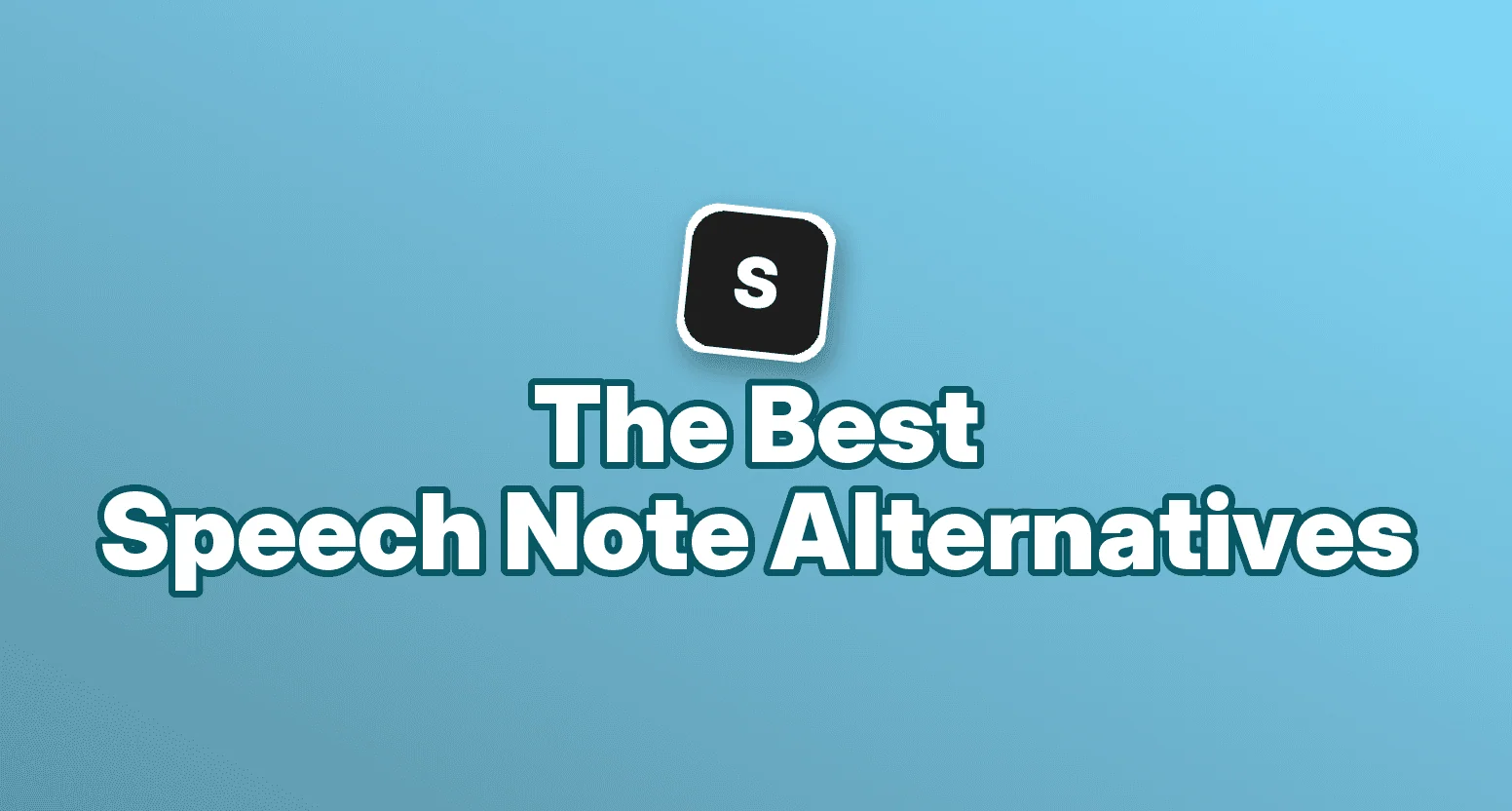 Titelbild für Alternativen zu Speech Note: 7 Sprache-zu-Text-Tools im Vergleich 2026
