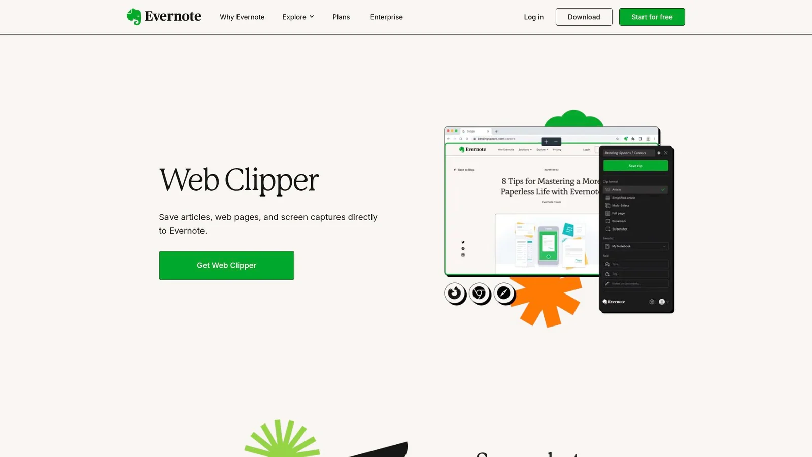Best Chrome Extensions for Students - Evernote Web Clipper