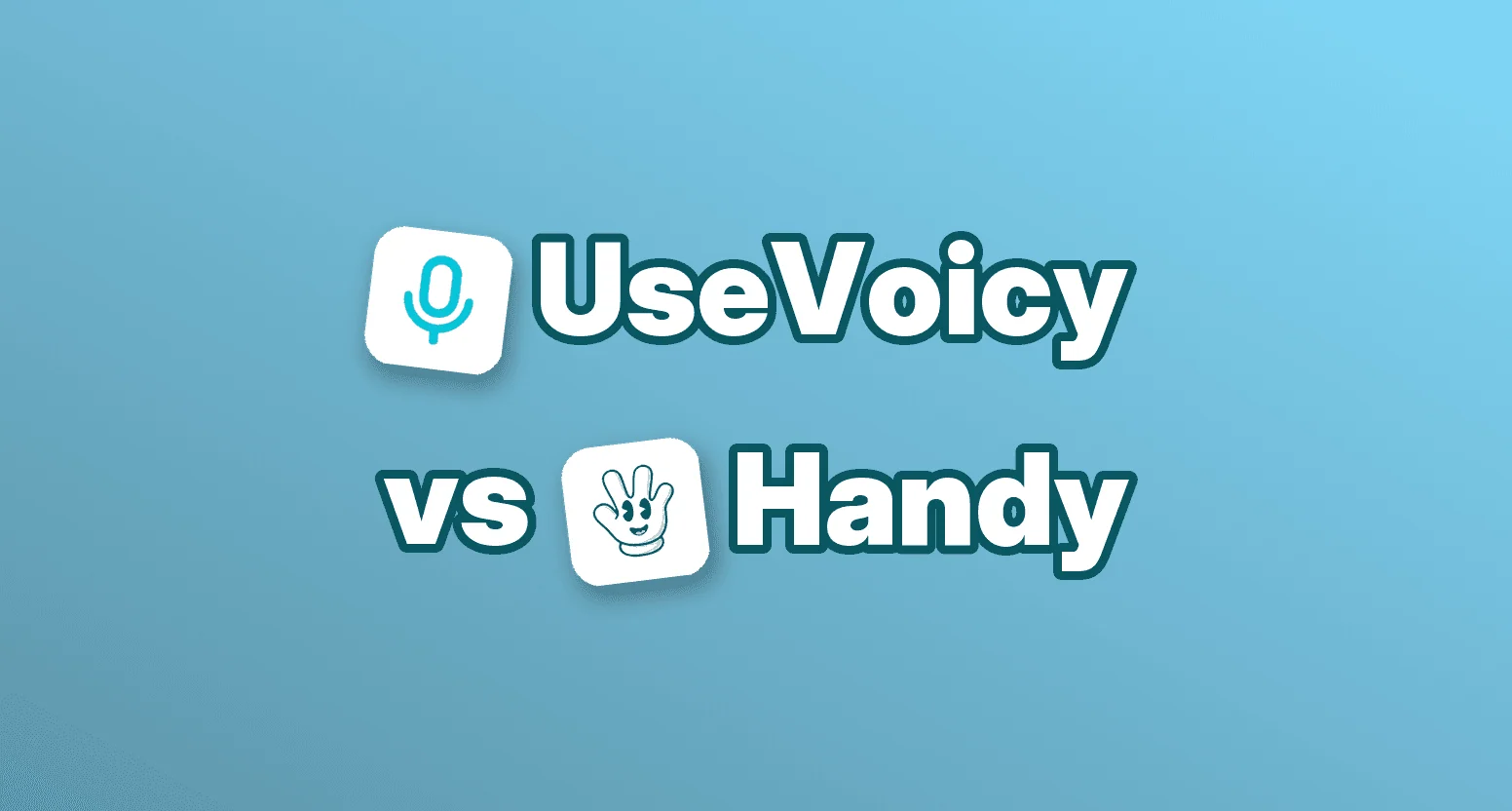 UseVoicy vs Handy
