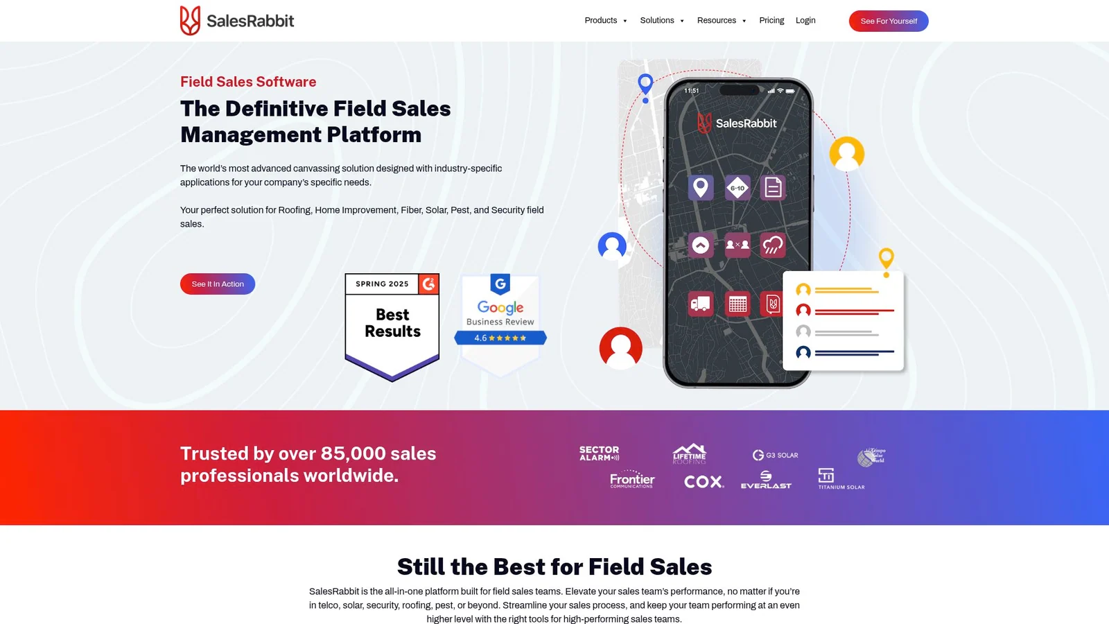 12 Best Sales Apps for Boosting Revenue in 2025 - SalesRabbit