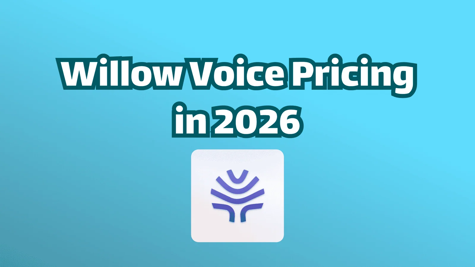 Willow Voice Preise im Jahr 2026 – Coverbild zur Spracherkennung.