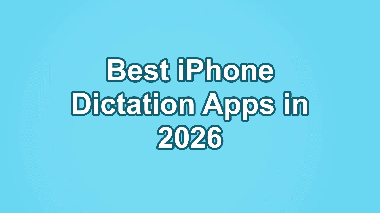 Titelbild: Die besten iPhone-Apps für Spracherkennung im Jahr 2026