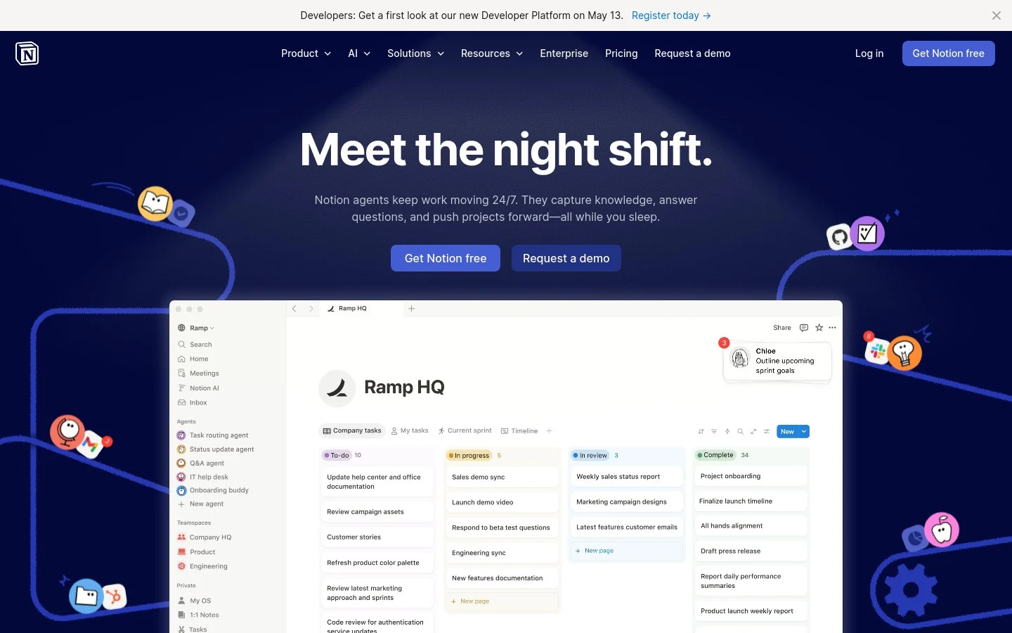 Notion workspace screenshot