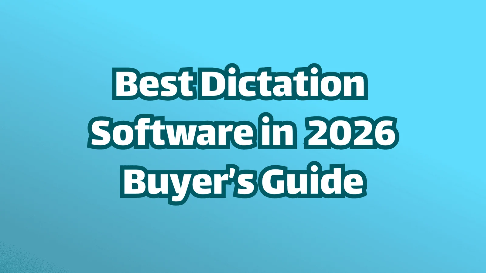 Titelbild: Beste Spracherkennungssoftware im Jahr 2026
Kaufberatung